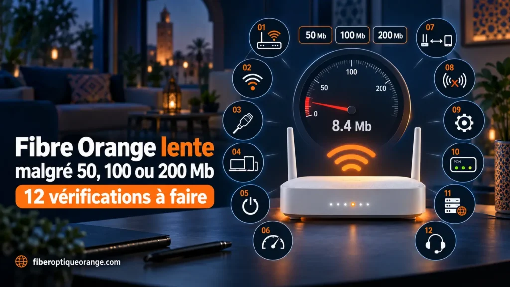 Déménagement Fibre Fibre Orange Maroc : transférer ou résilier son abonnement